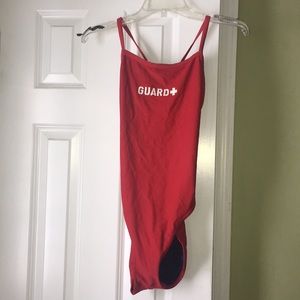 Lifeguard one piece suit